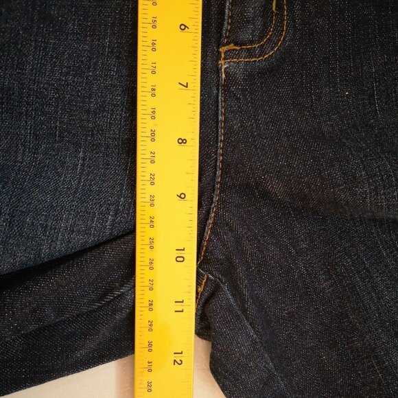 Talbots Stretch Ladies Size 8 Straight Leg Dark Wash Jeans - Picture 14 of 15